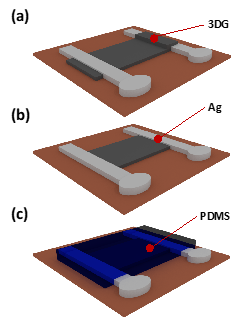 3D schematic diagram of 3DG pressure sensor